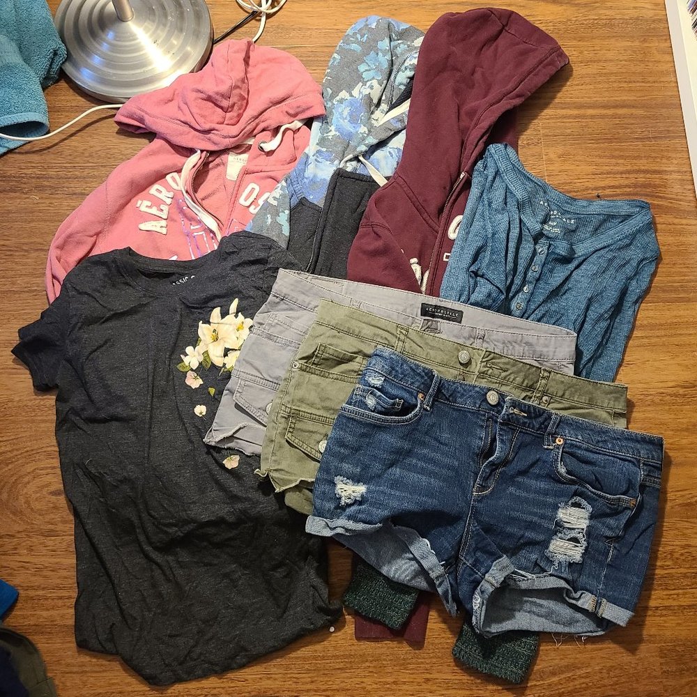 8 Aeropostale Lot shorts zip-up hoodie, sweater, t-shirt